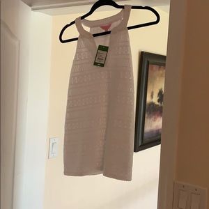 NWT Lilly Pulitzer white eyelet top size m